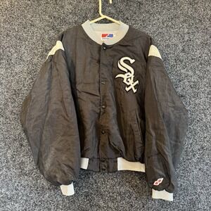 CHICAGO WHITE‎ SOX MLB JACKET SWINGSTER SIZE XL MADE IN USA